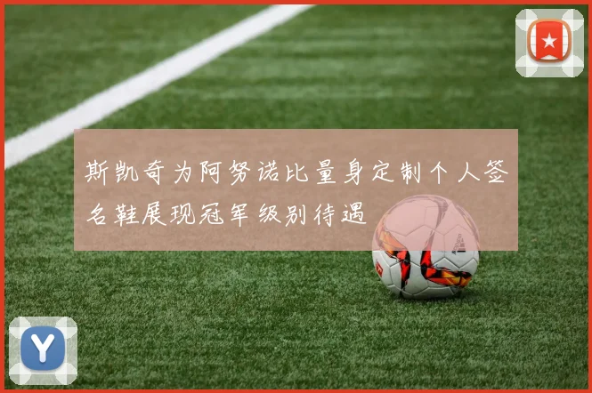 斯凯奇为阿努诺比量身定制个人签名鞋展现冠军级别待遇